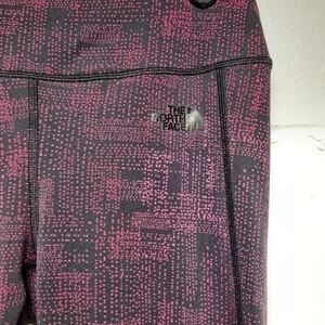 The North Face Leggings Womens Small Pink Black